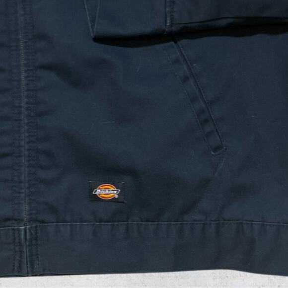 Dickies Insulated Twill Eisenhower Mens Lightweight Work Jacket Size XXL Blue - Picture 7 of 10